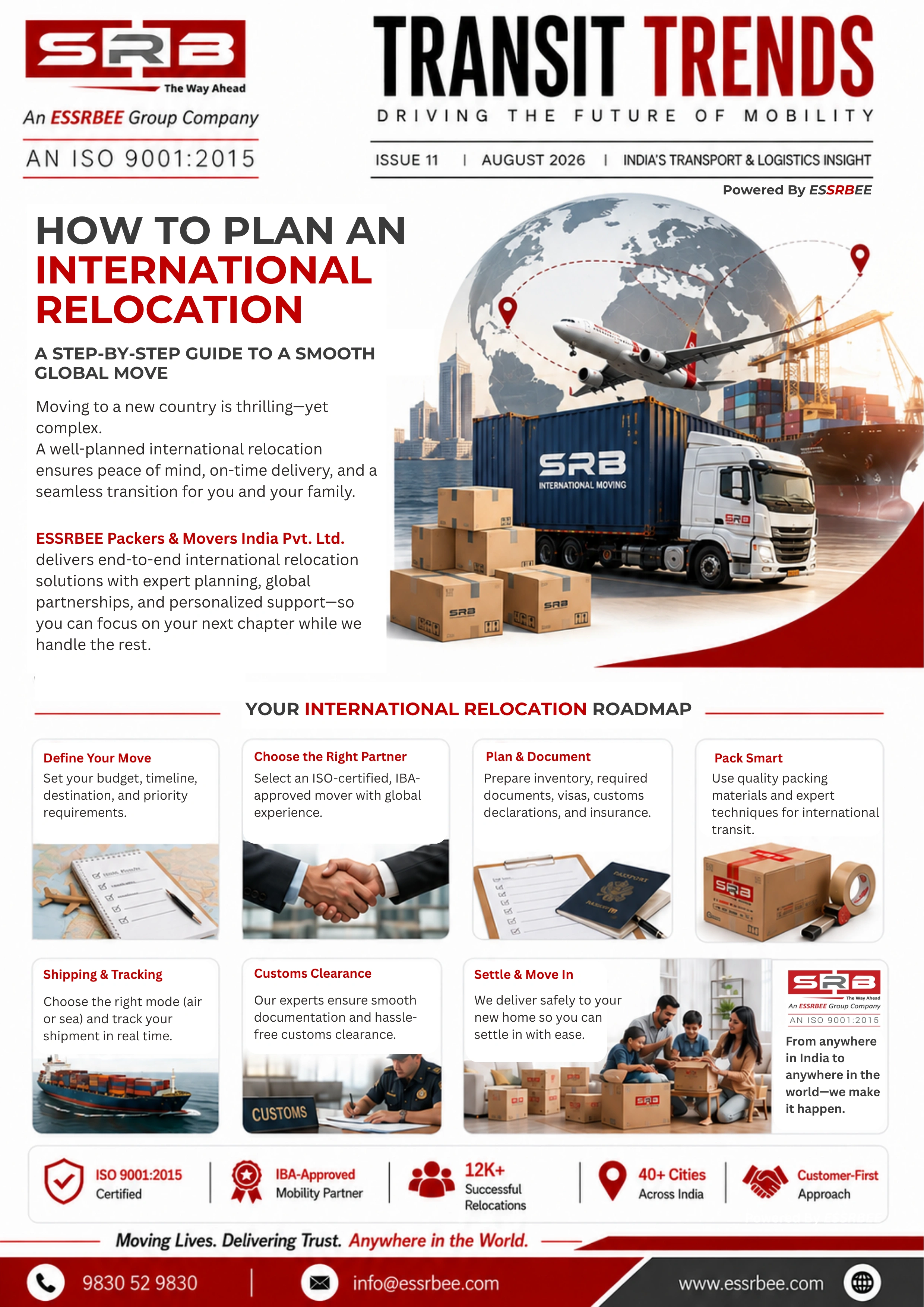 How to Plan an International Relocation - ESSRBEE